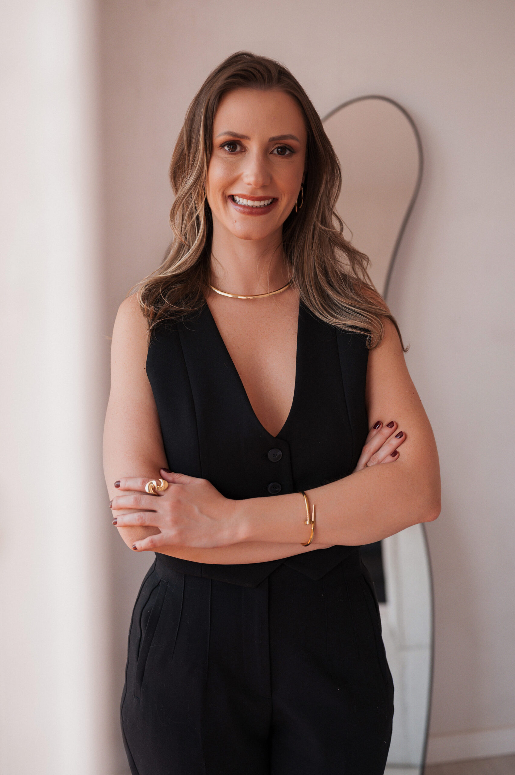 Dra. Valéria Spengler Dietrich, cirurgiã-dentista da Clínica Quality